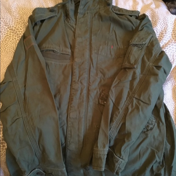 GAP “RED” SPECIAL ADDITION HOODED UTILITY JACKET - Picture 6 of 6